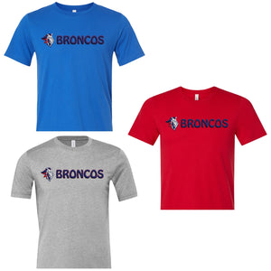 ADULT Broncos Athletics T Shirt