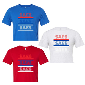 YOUTH SAES Multi-Color Logo T-Shirt DRI FIT